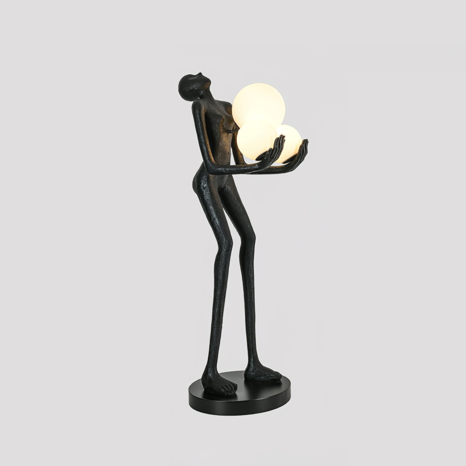 Erthearae Abstract Iron Floor Lamp