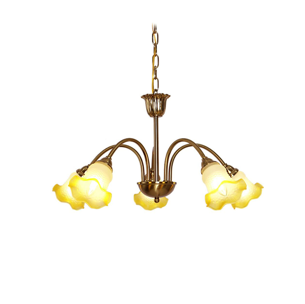 Diane Vintage Glass Chandelier