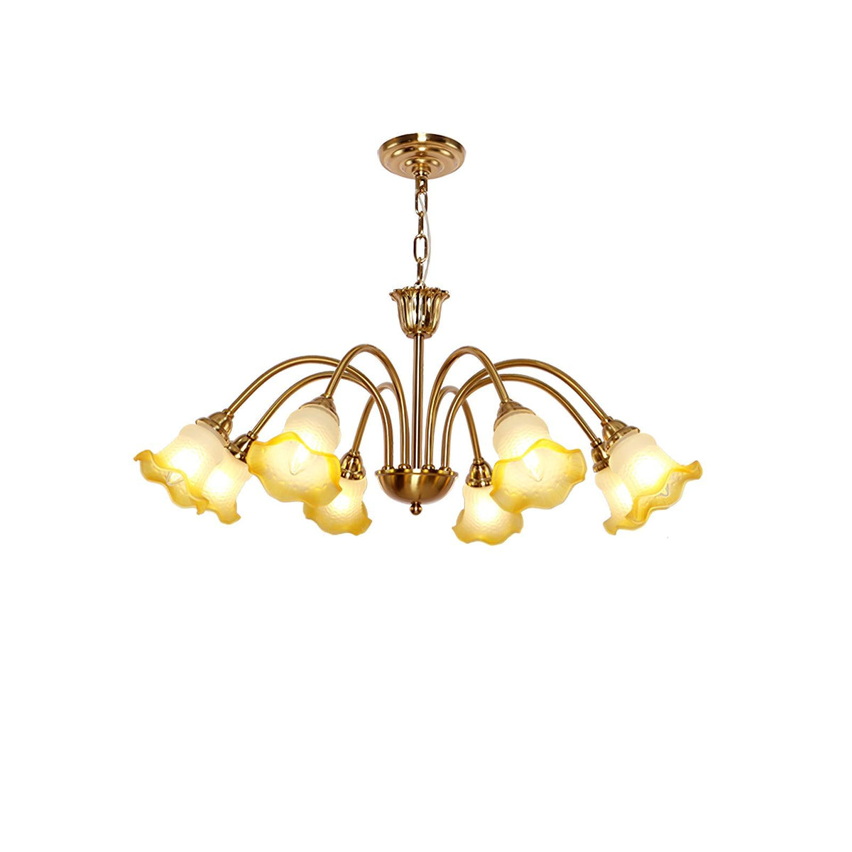 Diane Vintage Glass Chandelier