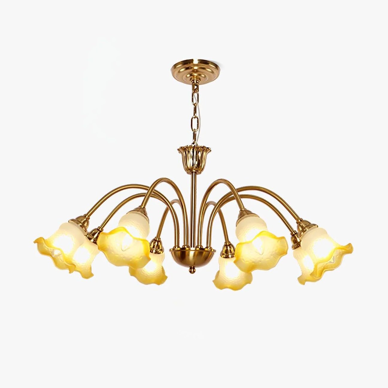 Diane Vintage Glass Chandelier