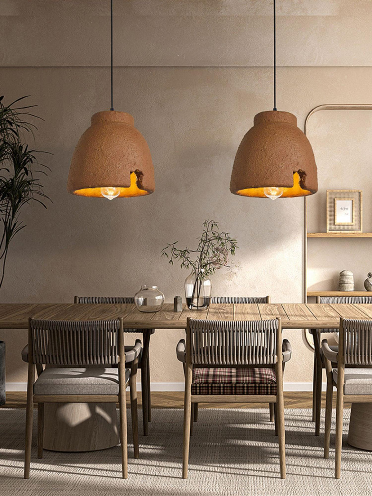 Osileth Wabi-Sabi Resin Pendant Light