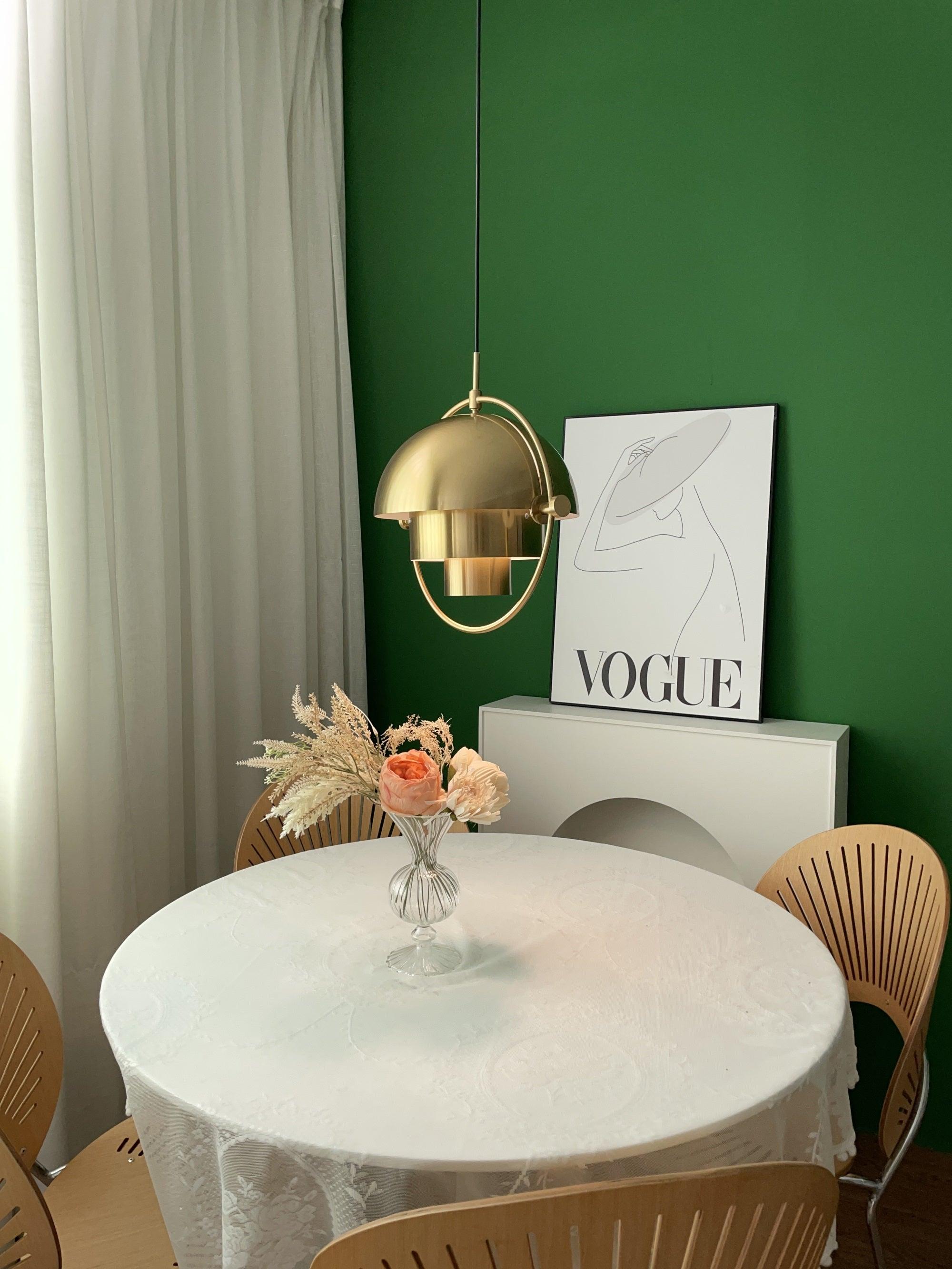 Lustra Pendant Lamp Deformed Ball Golden - Neutral Decor