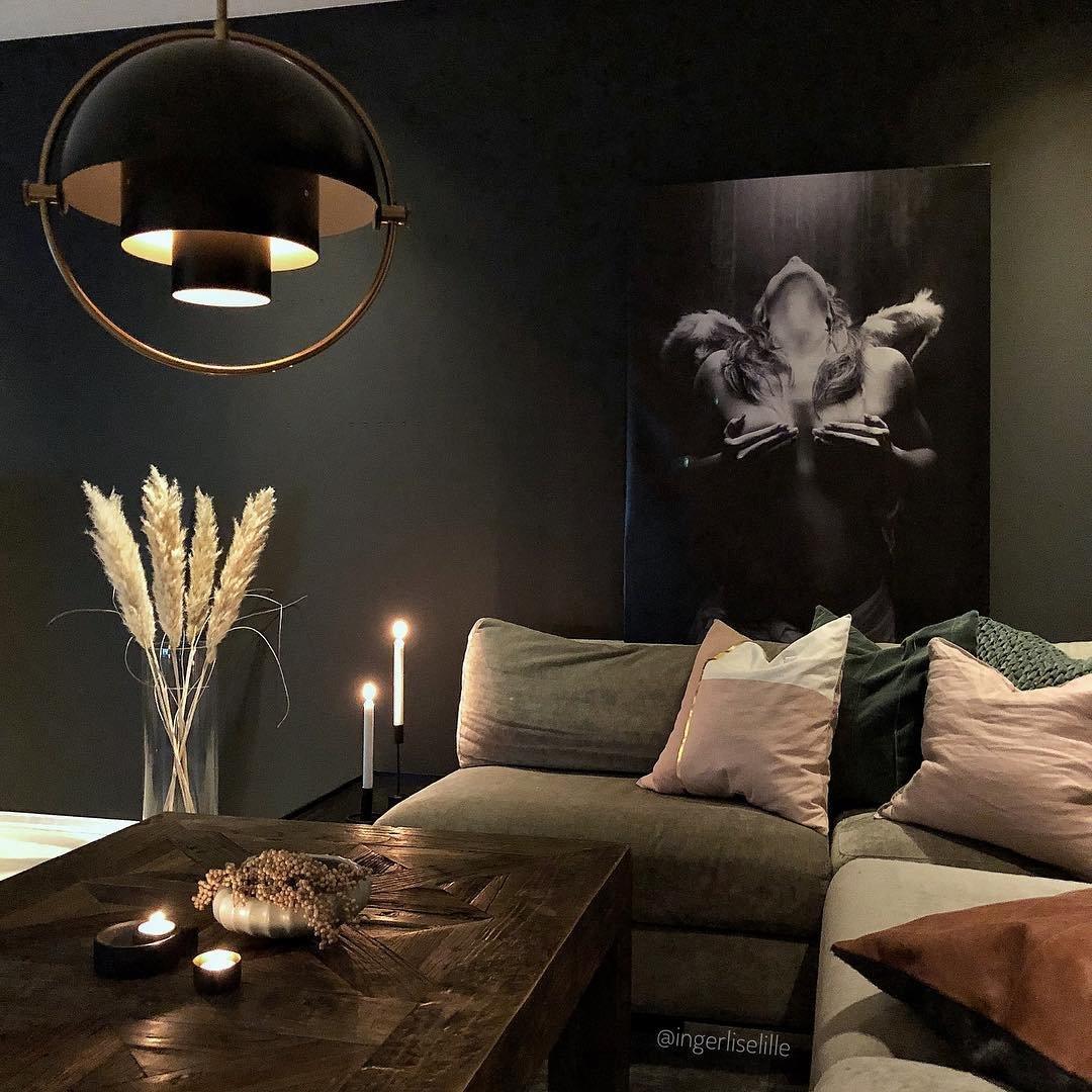 Lustra Pendant Lamp Deformed Ball Golden - Neutral Decor