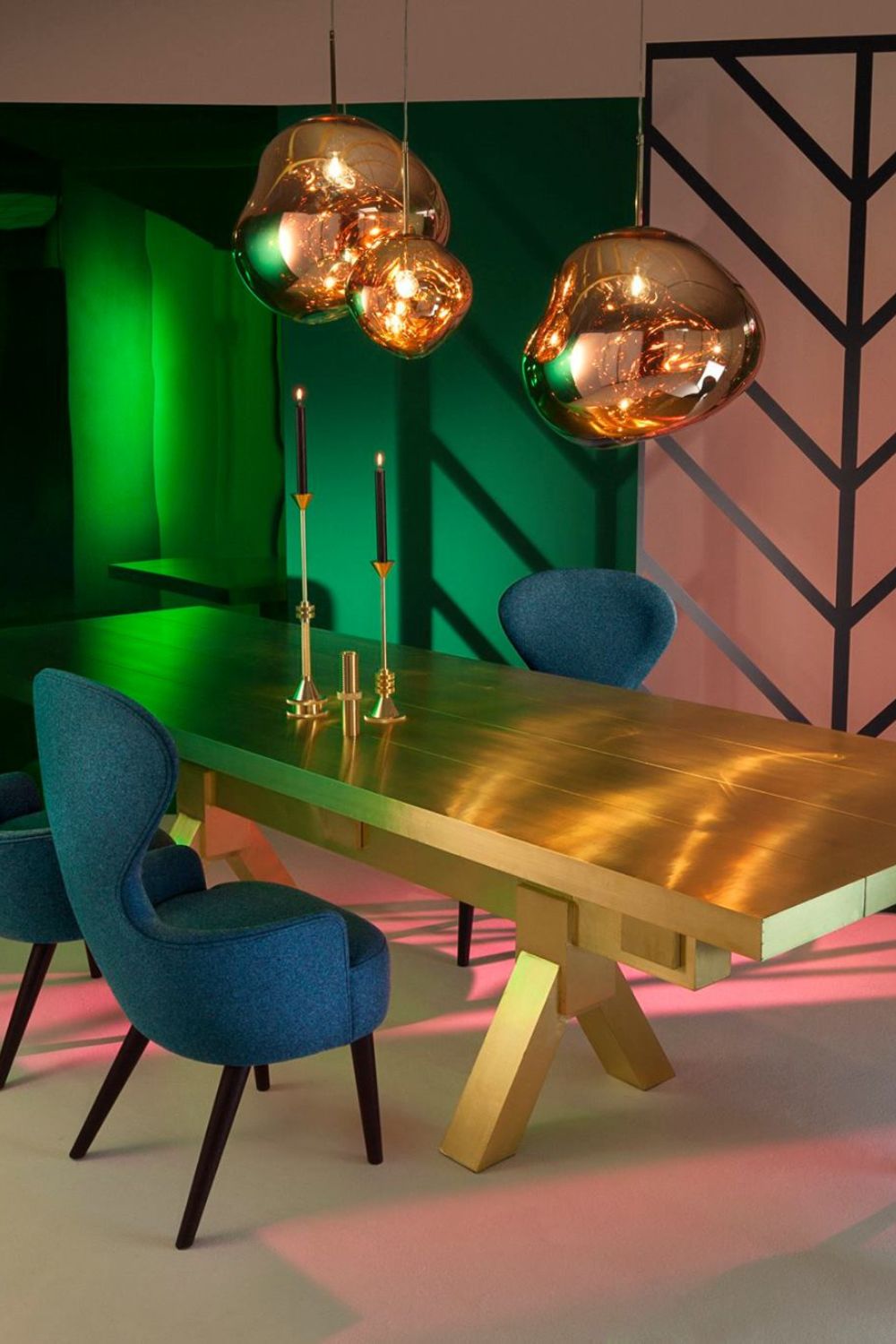 Daria Pendant Lamp Irregular Cluster Sculptural