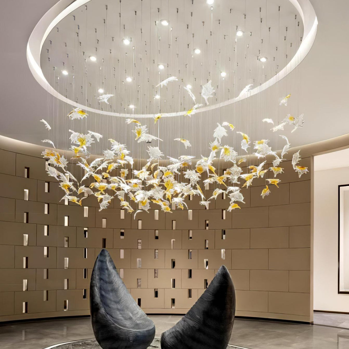 Maple Canopy Crystal Chandelier
