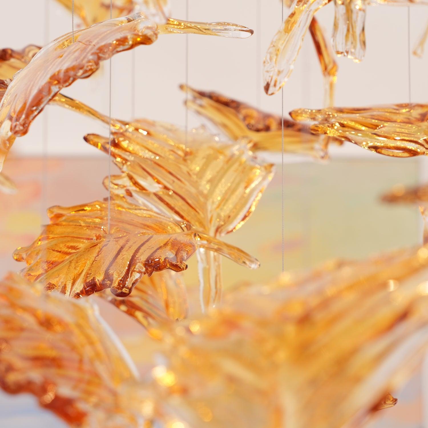 Maple Canopy Crystal Chandelier