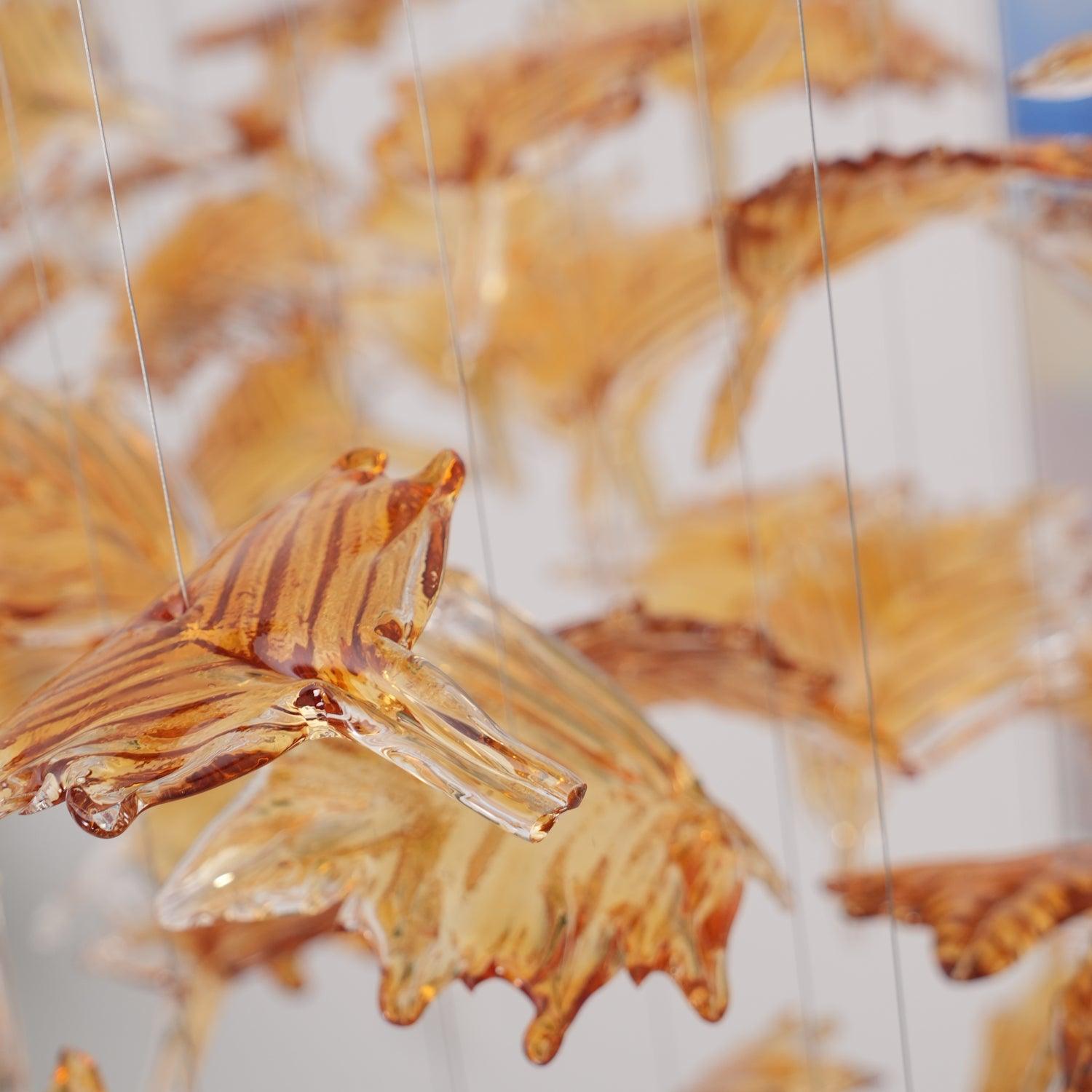Maple Canopy Crystal Chandelier