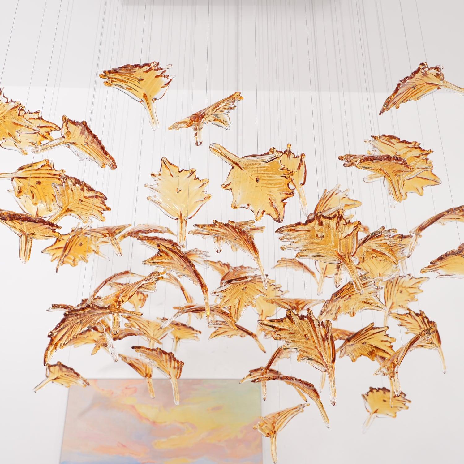 Maple Canopy Crystal Chandelier