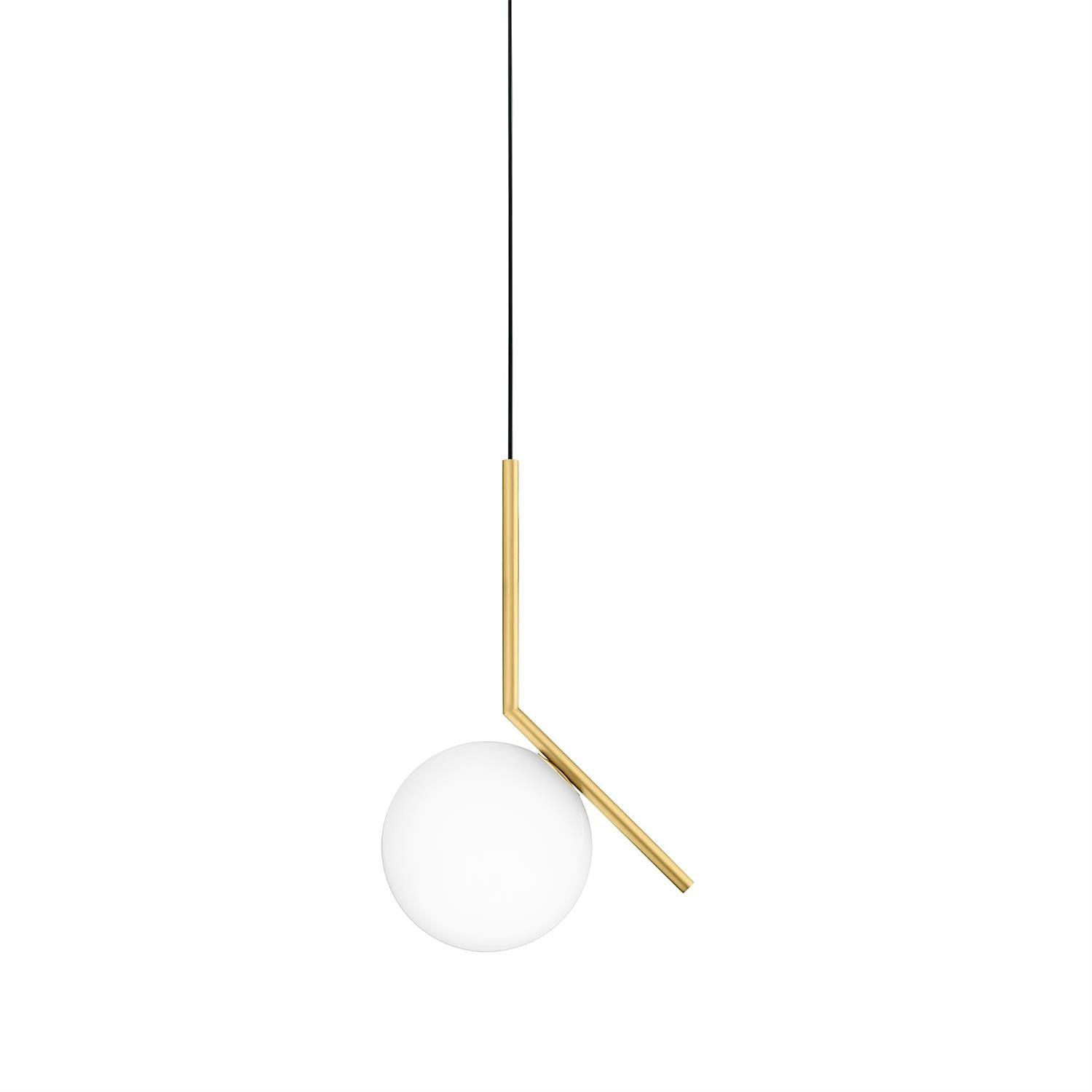 Linea Pendant Light Glass - Neutral Decor