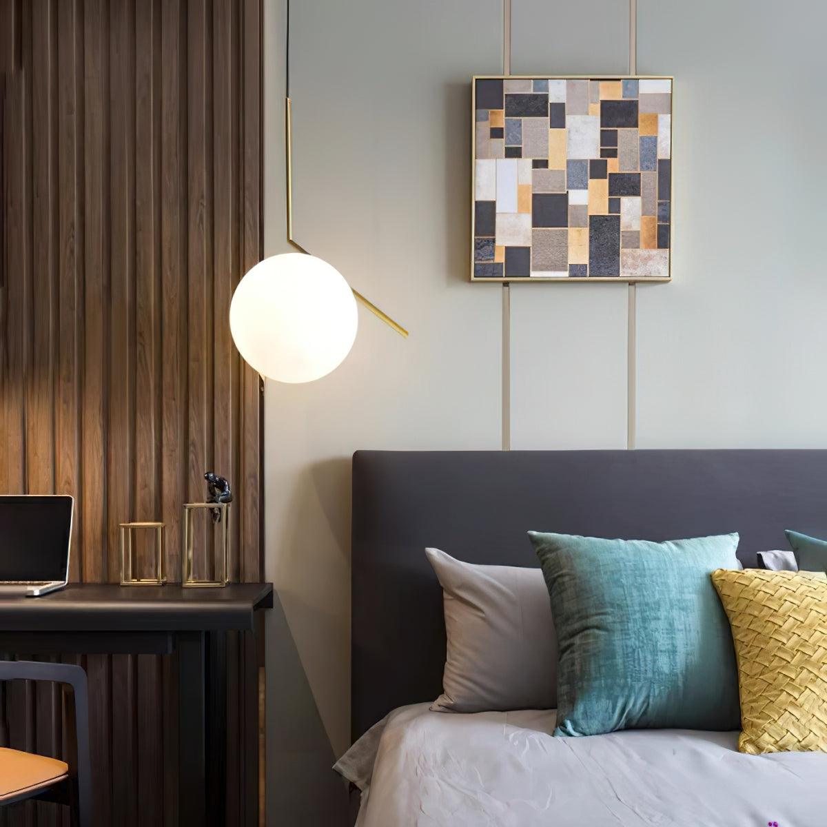 Linea Pendant Light Glass - Neutral Decor