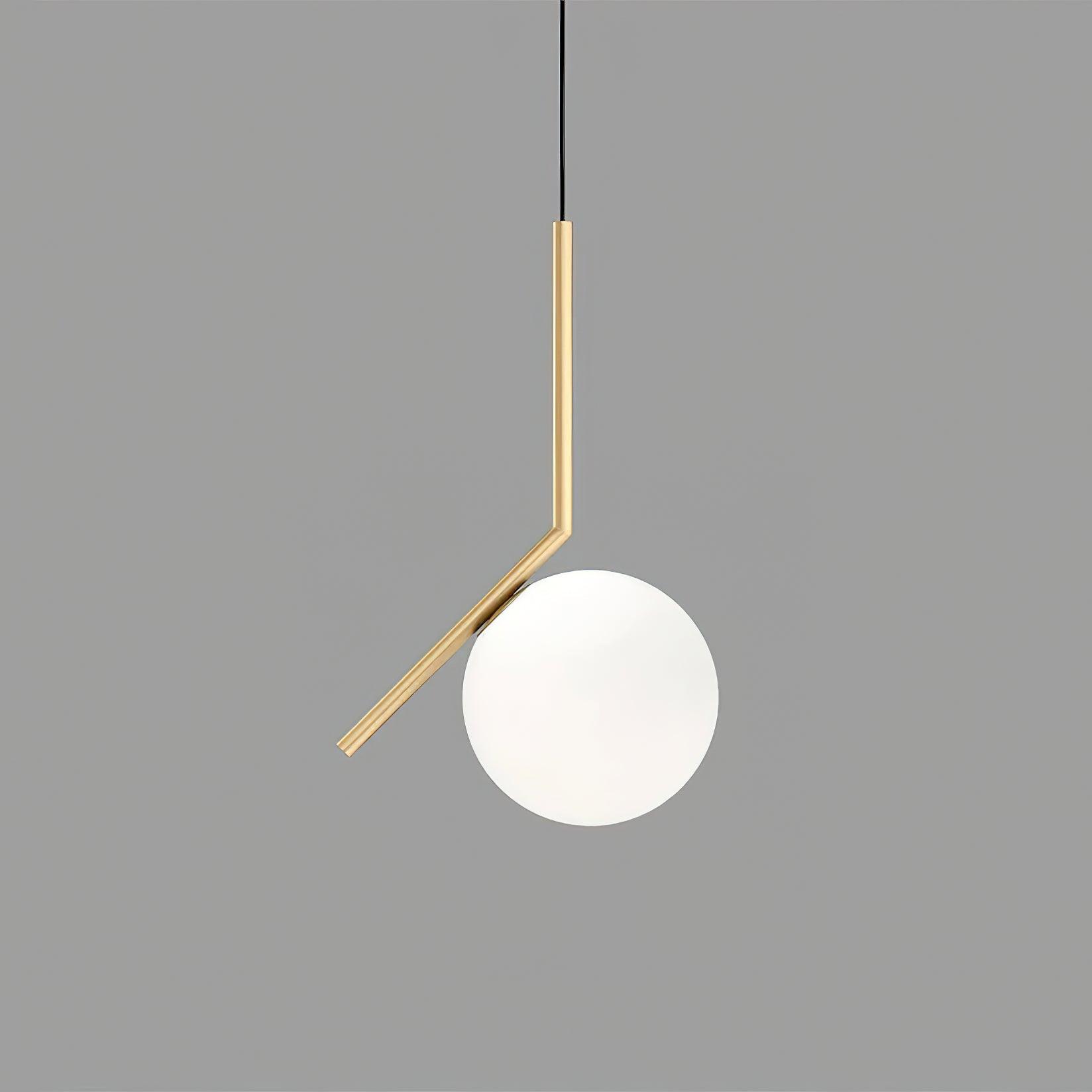 Linea Pendant Light Glass - Neutral Decor