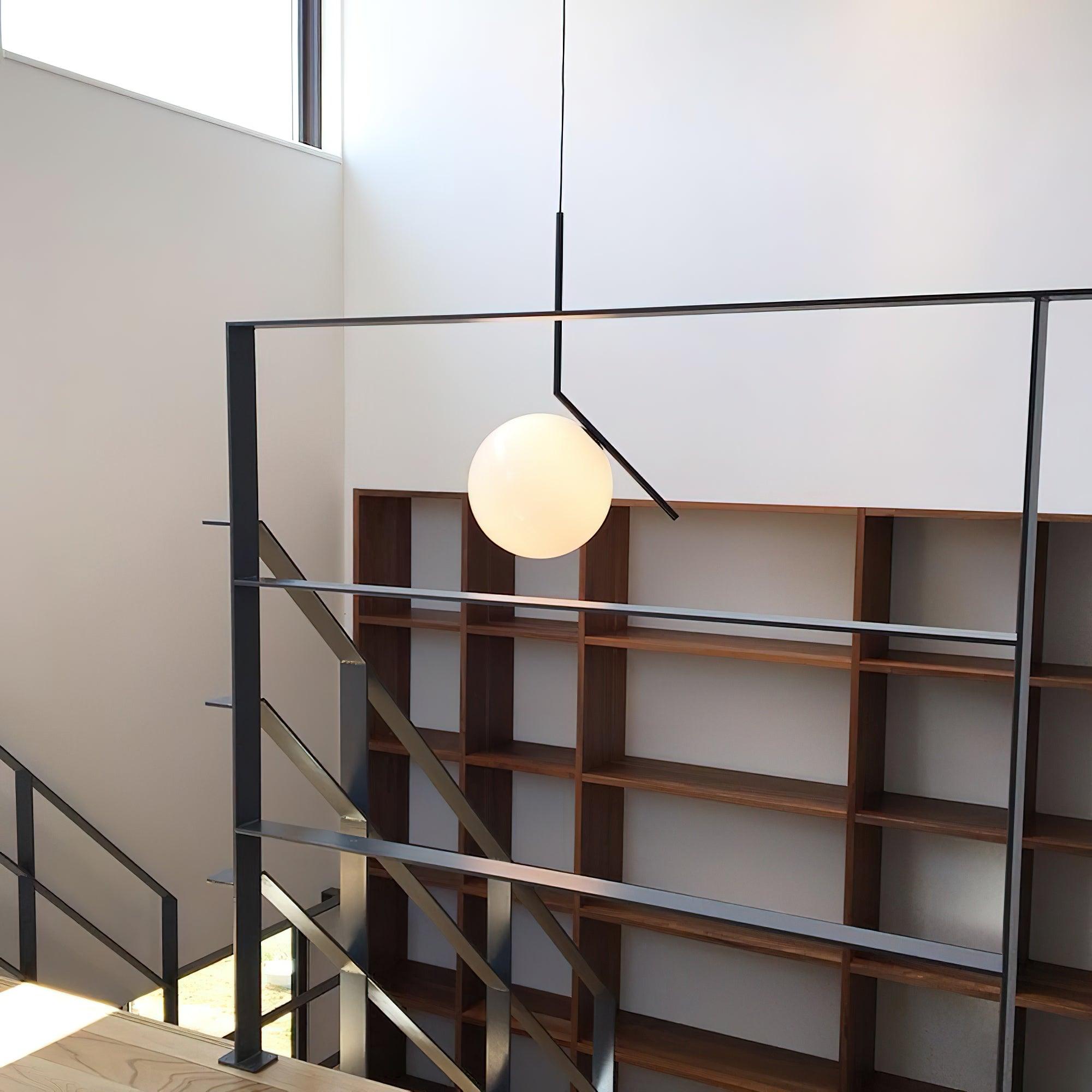 Linea Pendant Light Glass - Neutral Decor