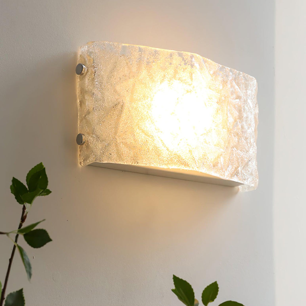 Liorisise Contemporary Glass Wall Light