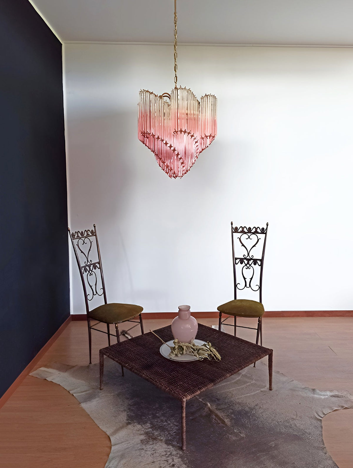 Evmararae Gradient Glass Chandelier