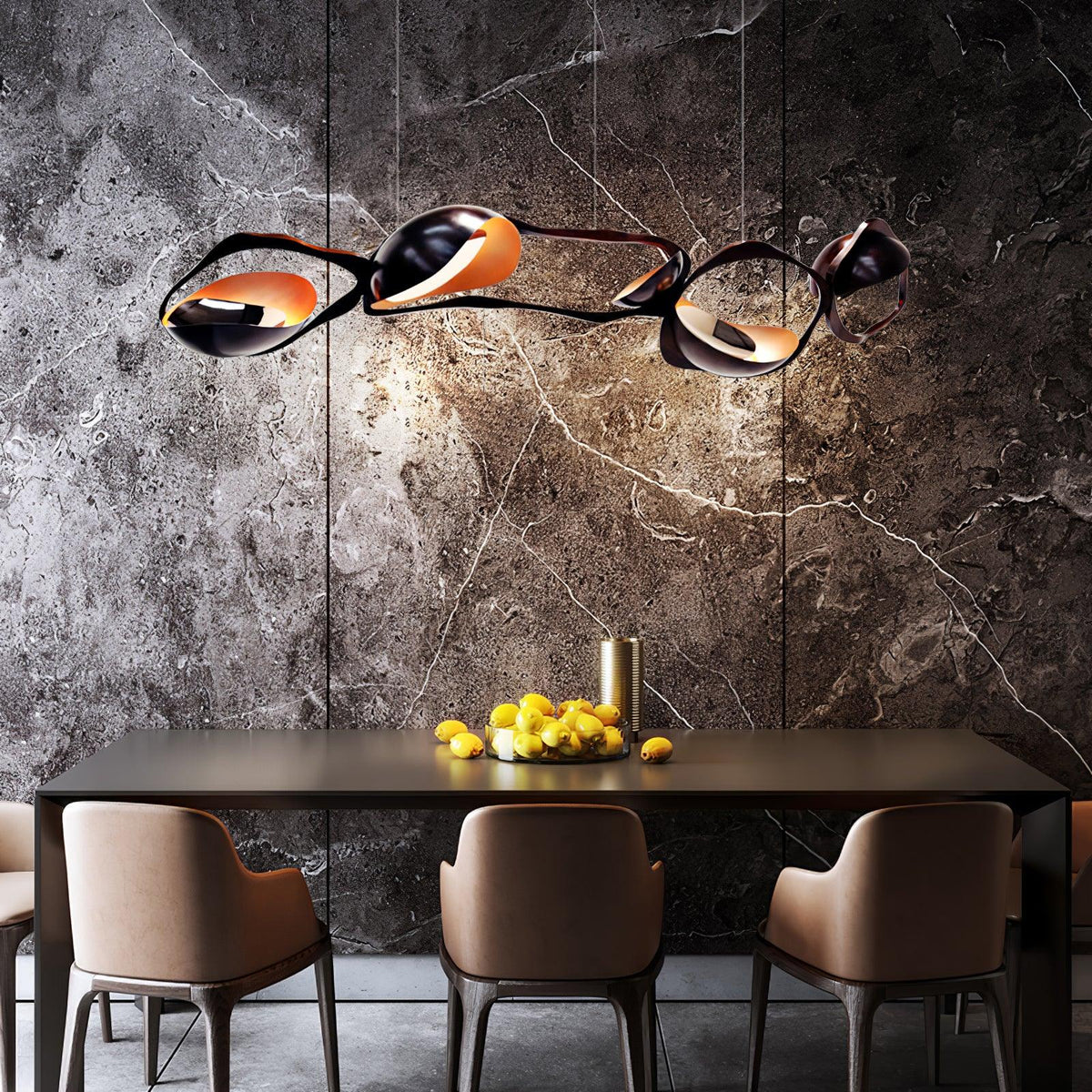 Virauine Pendant Lamp LED Artistic Living Room