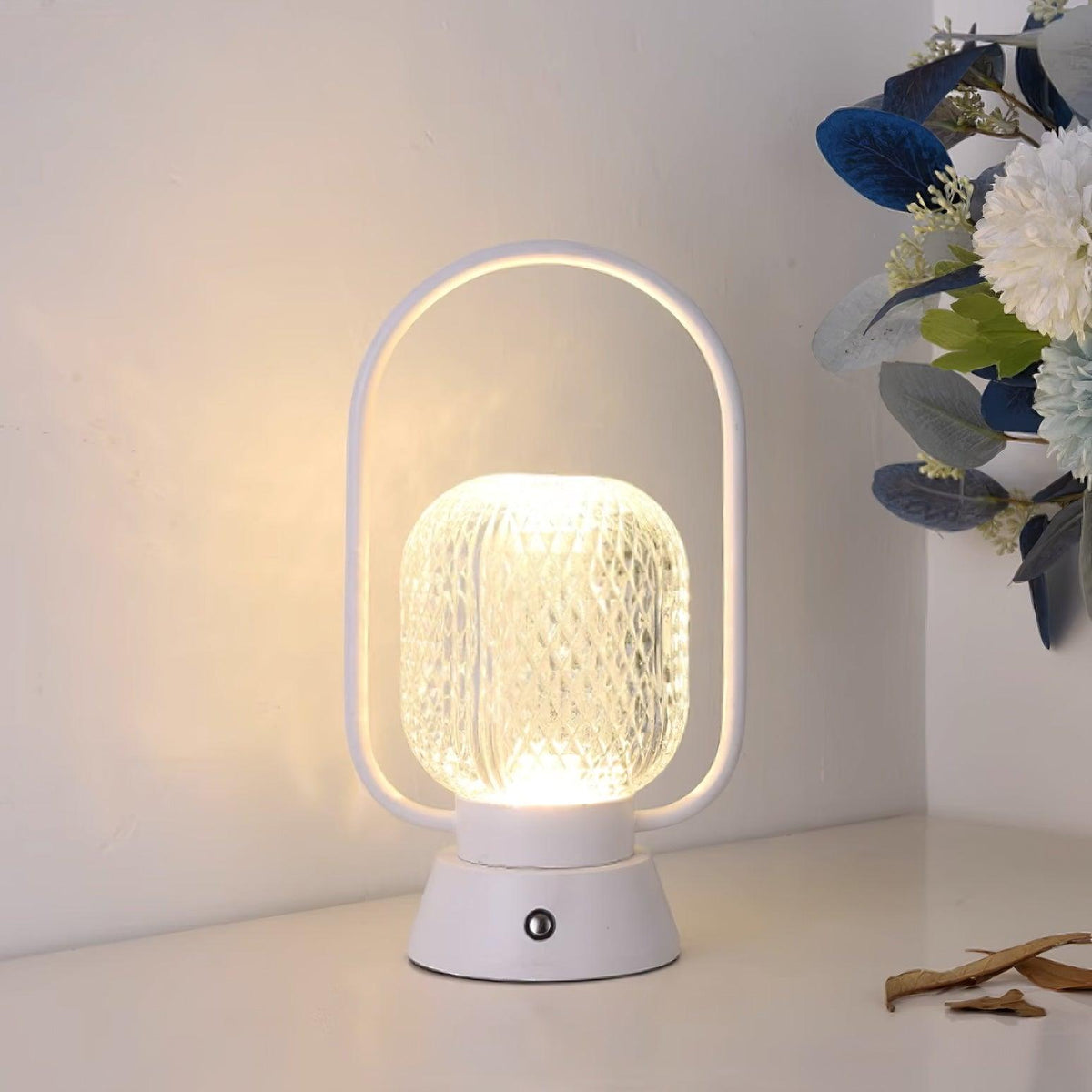 Lattice Modern Acrylic Table Lamp