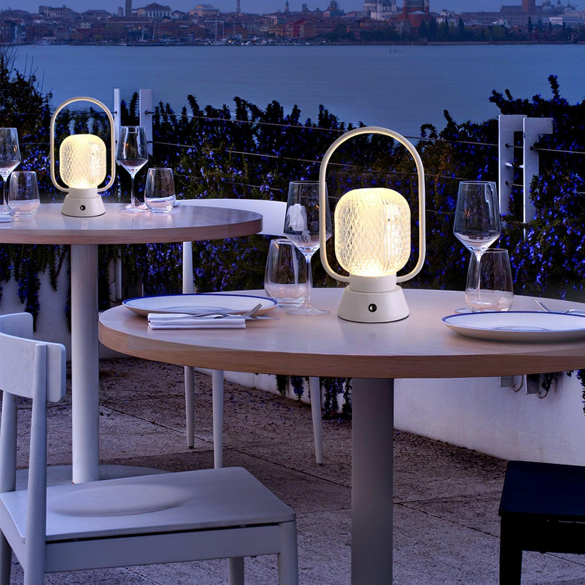Lattice Modern Acrylic Table Lamp