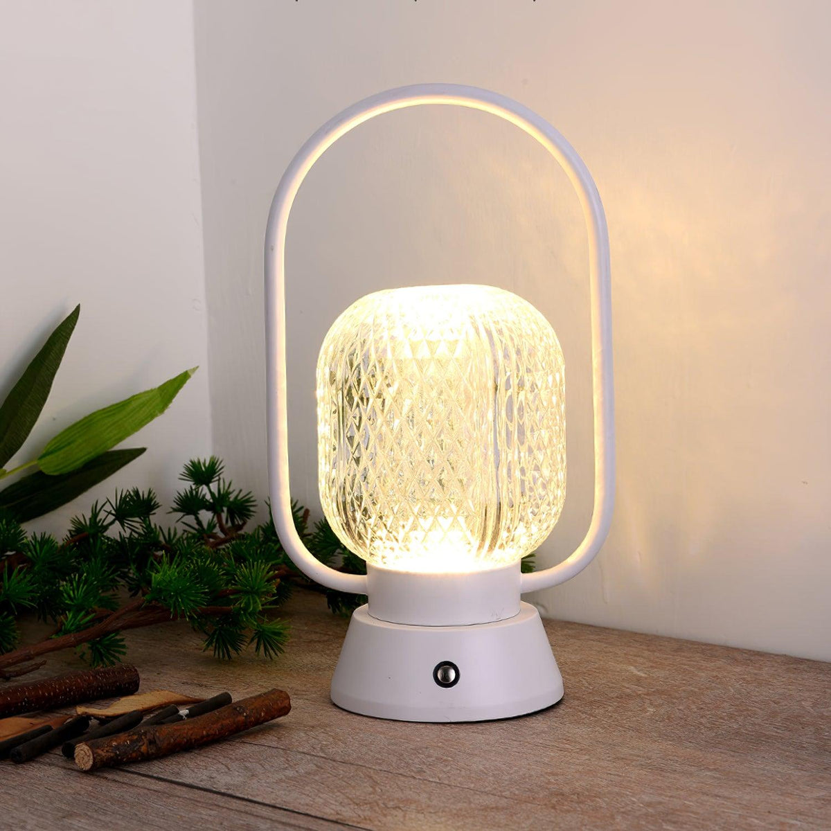 Lattice Modern Acrylic Table Lamp