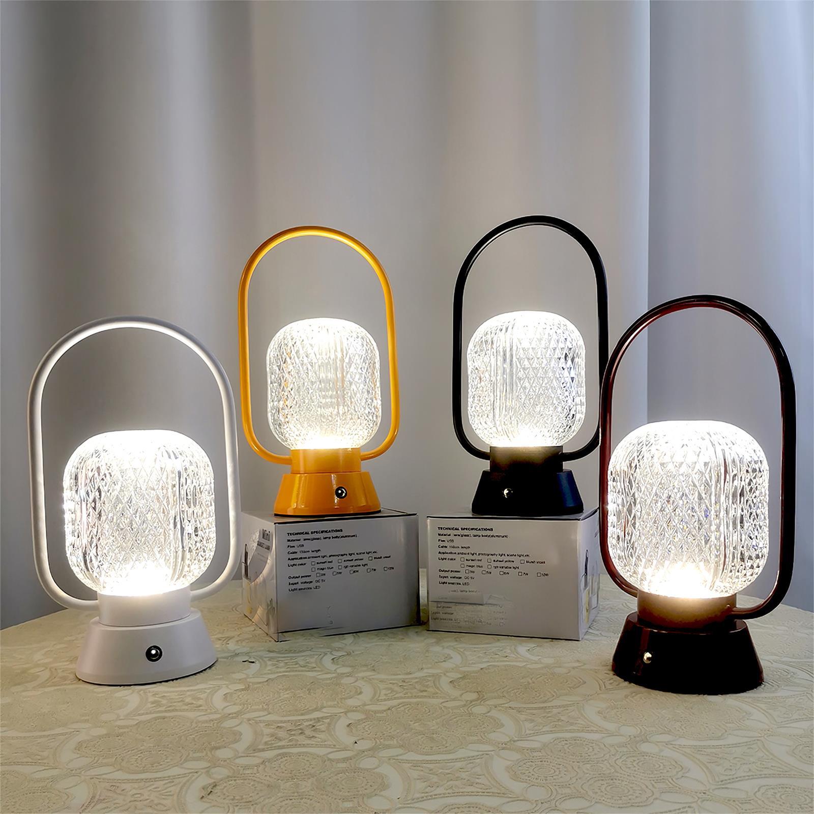 Lattice Modern Acrylic Table Lamp