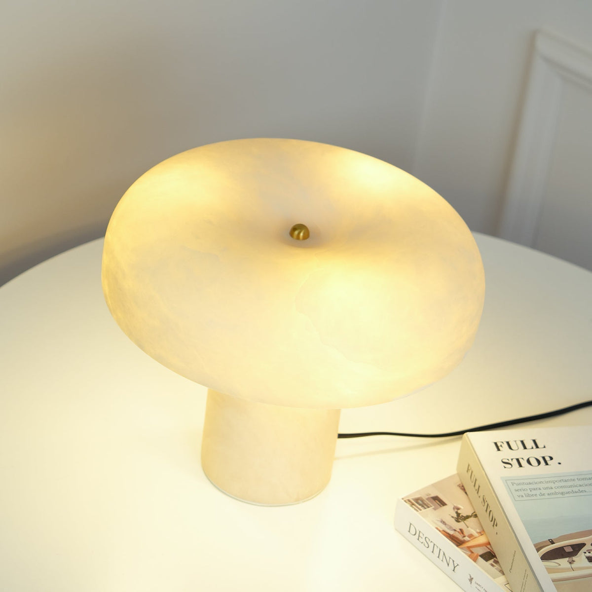 Ivvinos Tentacle Alabaster Table Lamp