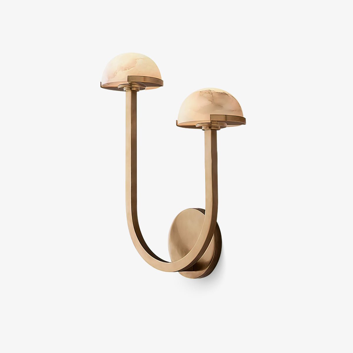 Vitalira Double Alabaster Wall Light - Neutral Decor