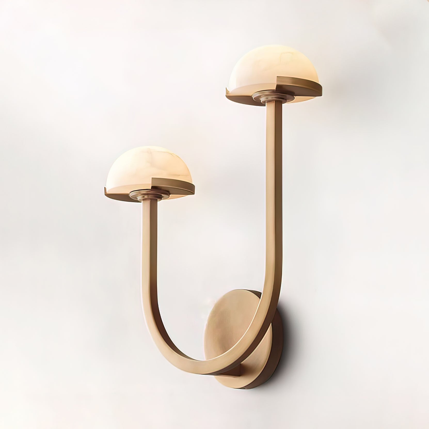 Vitalira Double Alabaster Wall Light - Neutral Decor