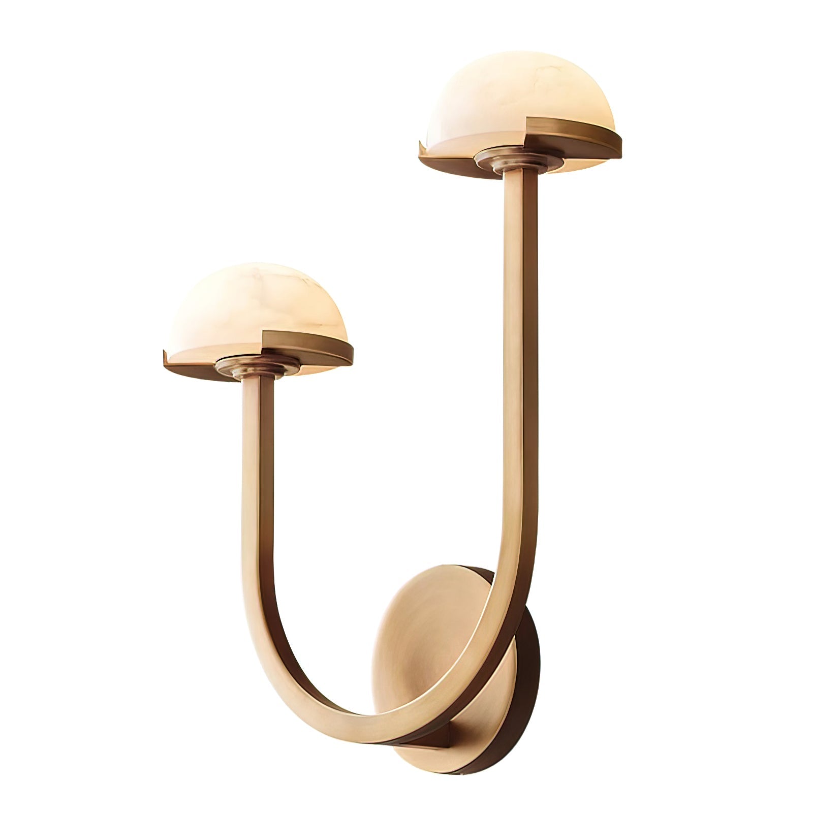 Vitalira Double Alabaster Wall Light - Neutral Decor