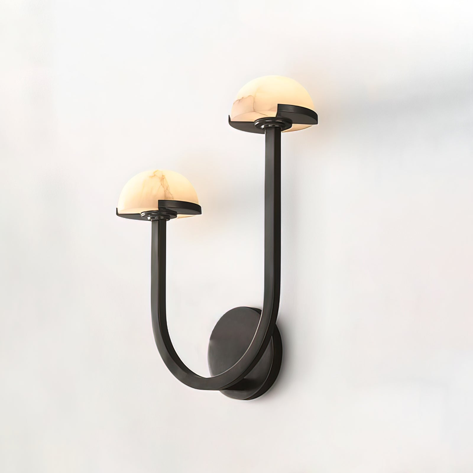 Vitalira Double Alabaster Wall Light - Neutral Decor