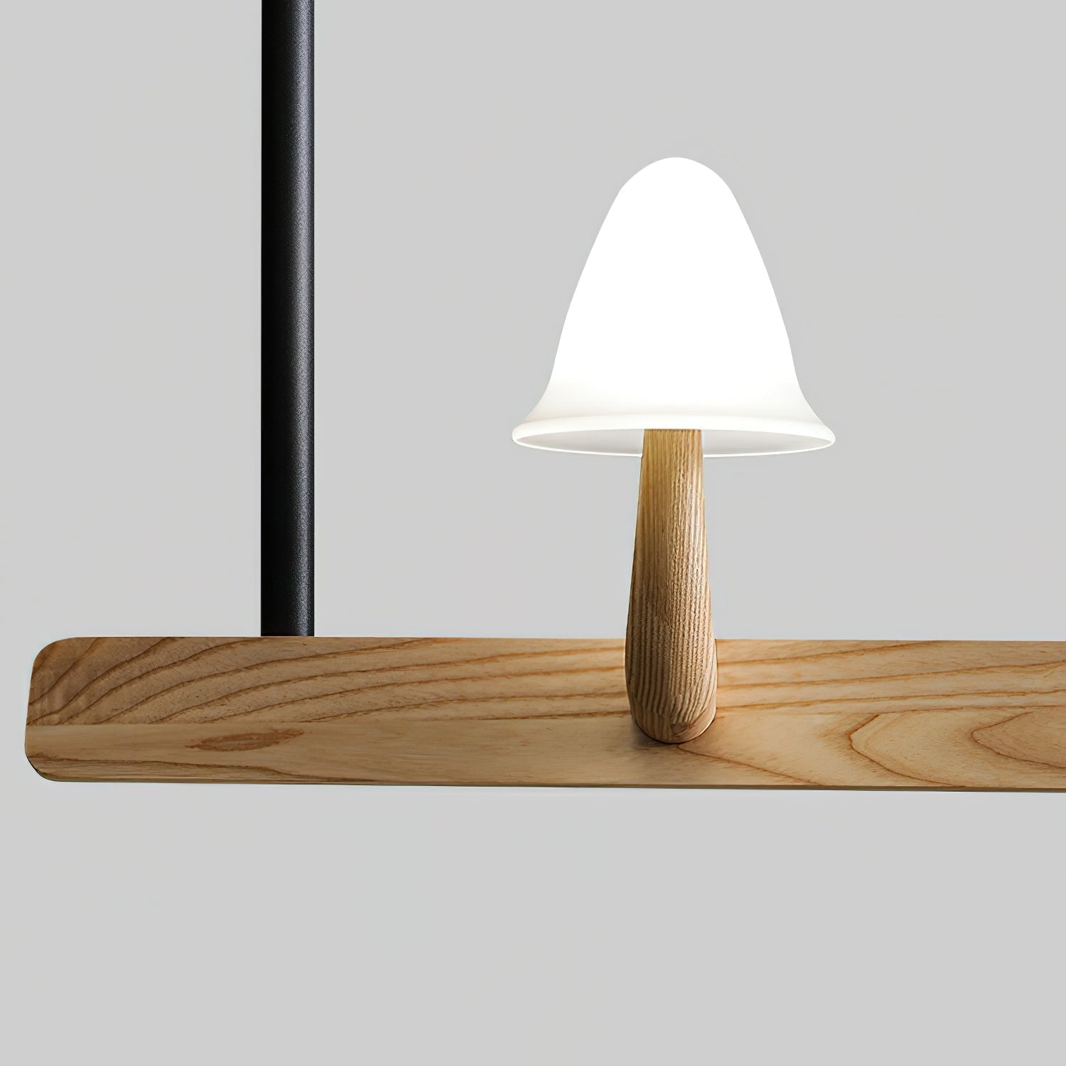 Aldalira Chandelier Mushroom Wooden Minimalist Modern