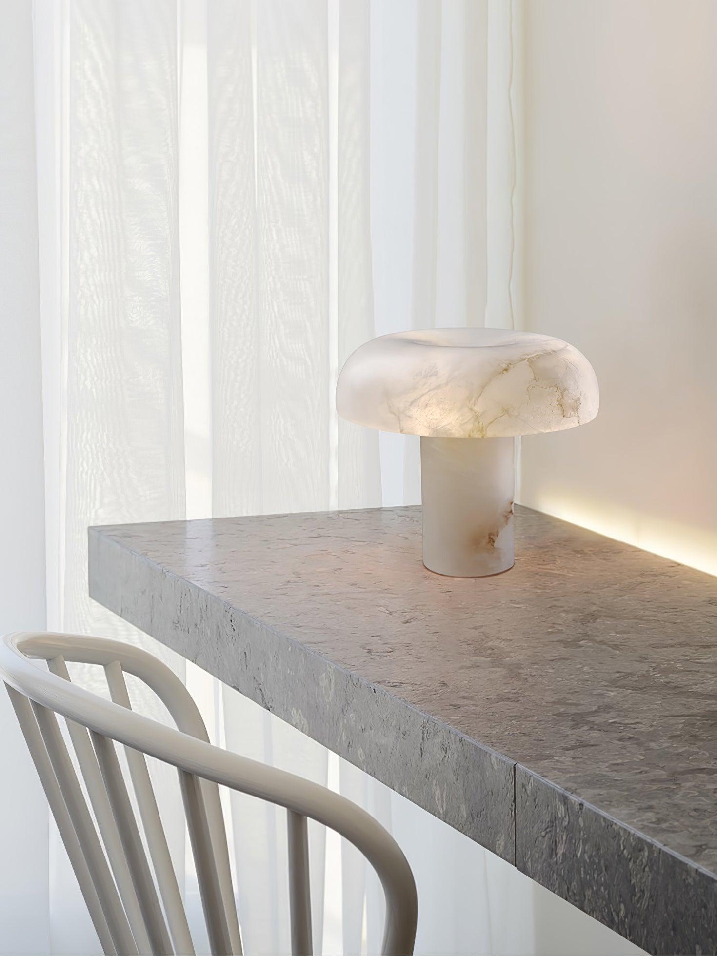 Ivvinos Tentacle Alabaster Table Lamp