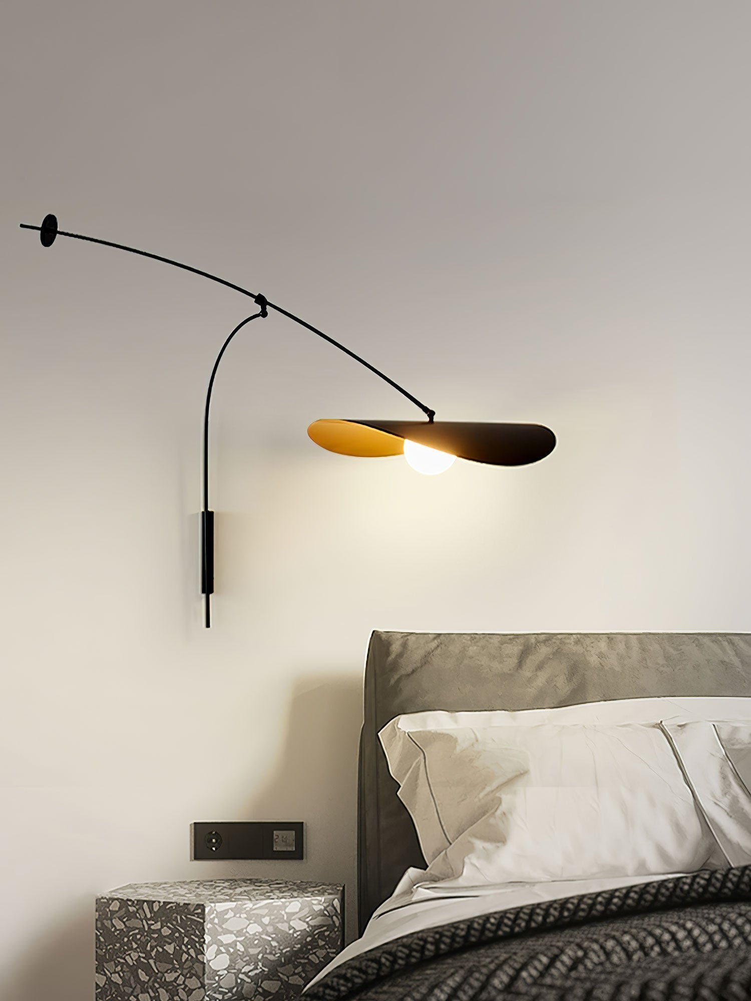 Tirove Glass Minimalist  Wall Lamp