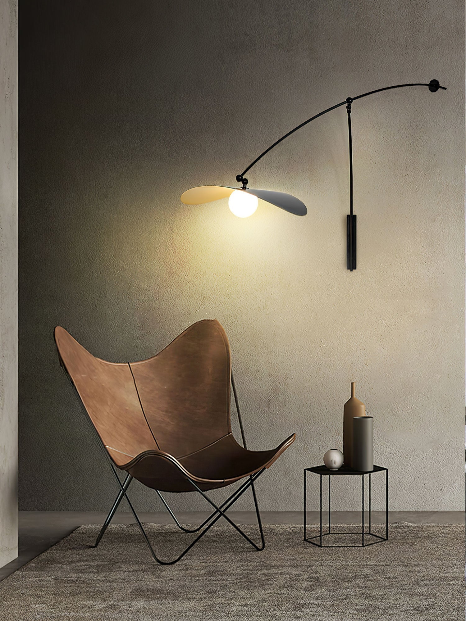 Tirove Glass Minimalist  Wall Lamp