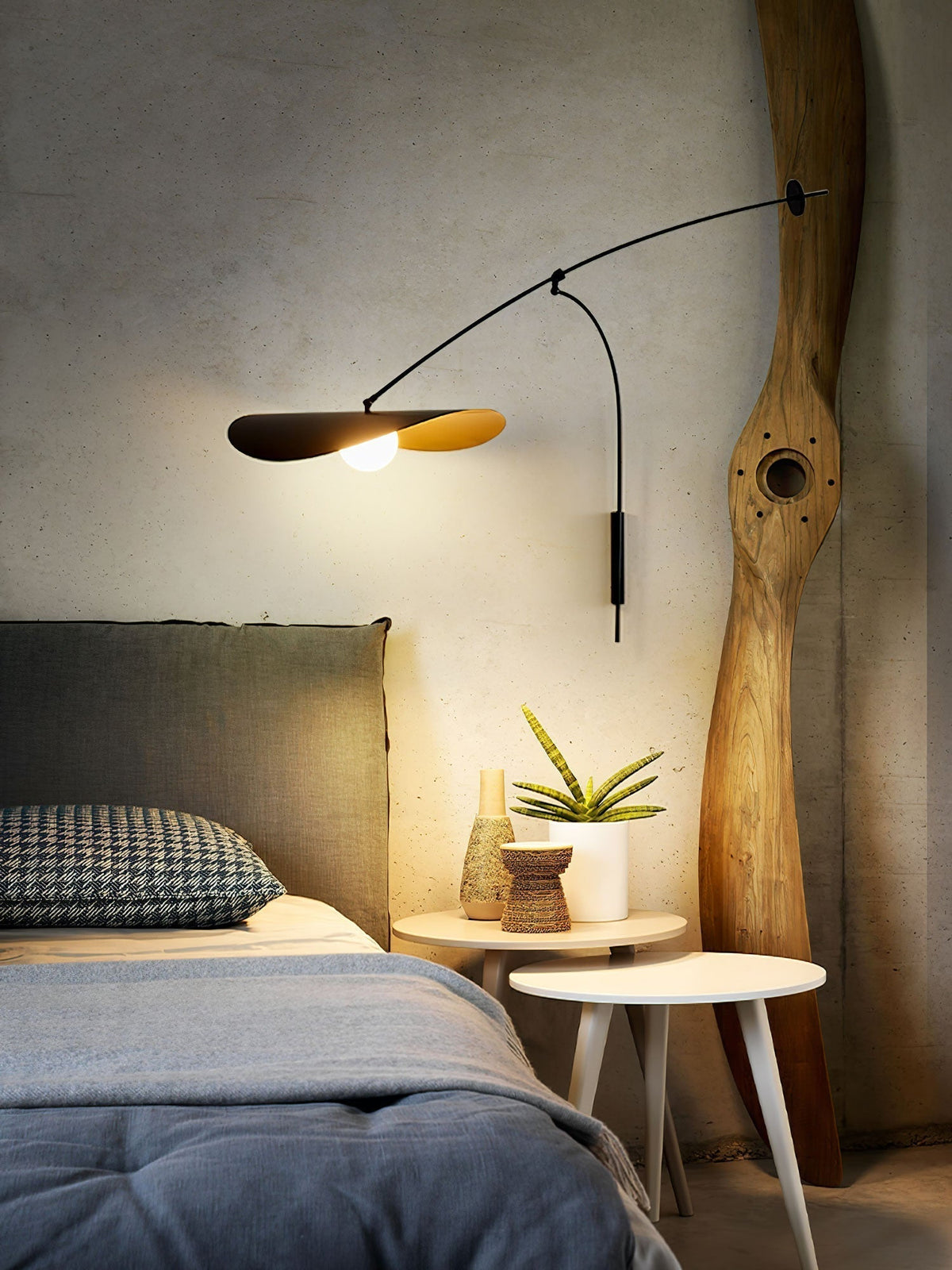 Tirove Glass Minimalist  Wall Lamp