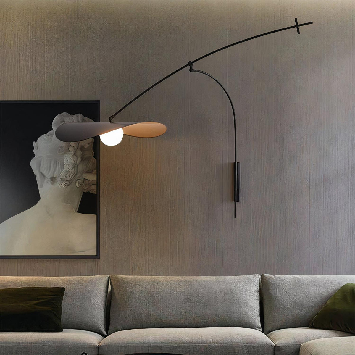 Tirove Glass Minimalist  Wall Lamp