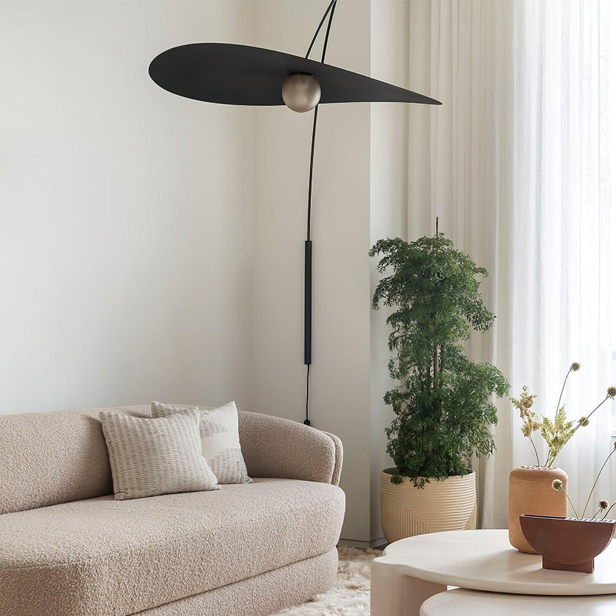 Tirove Glass Minimalist  Wall Lamp