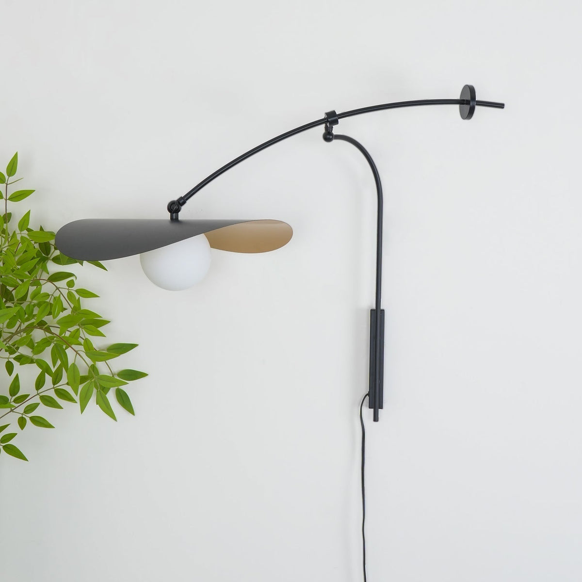 Tirove Glass Minimalist  Wall Lamp