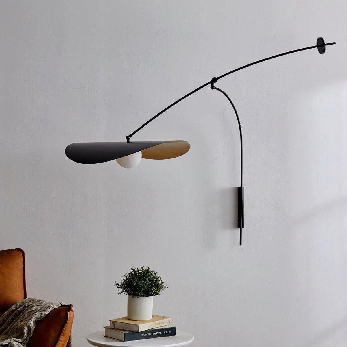 Tirove Glass Minimalist  Wall Lamp