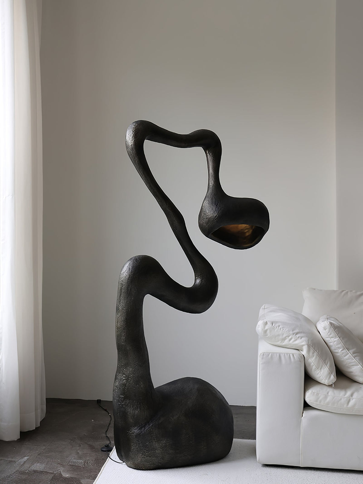 Olcarus Organic Ceramic Floor Lamp