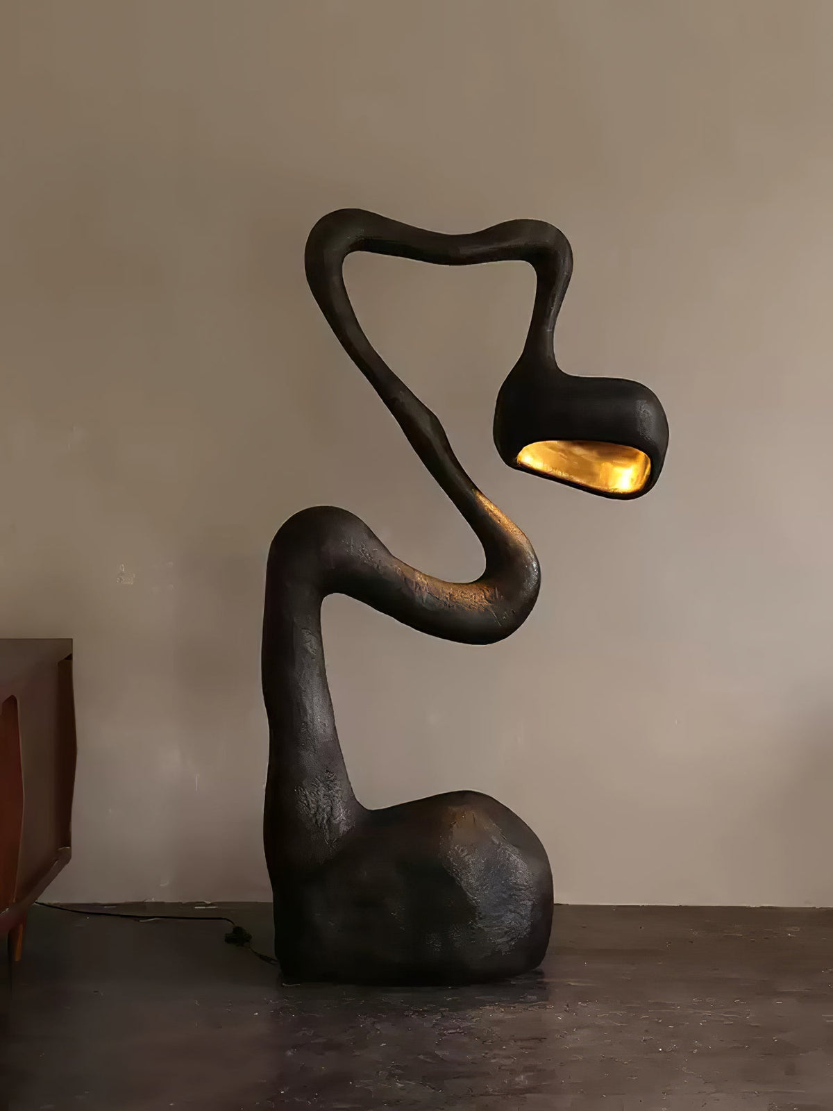 Olcarus Organic Ceramic Floor Lamp