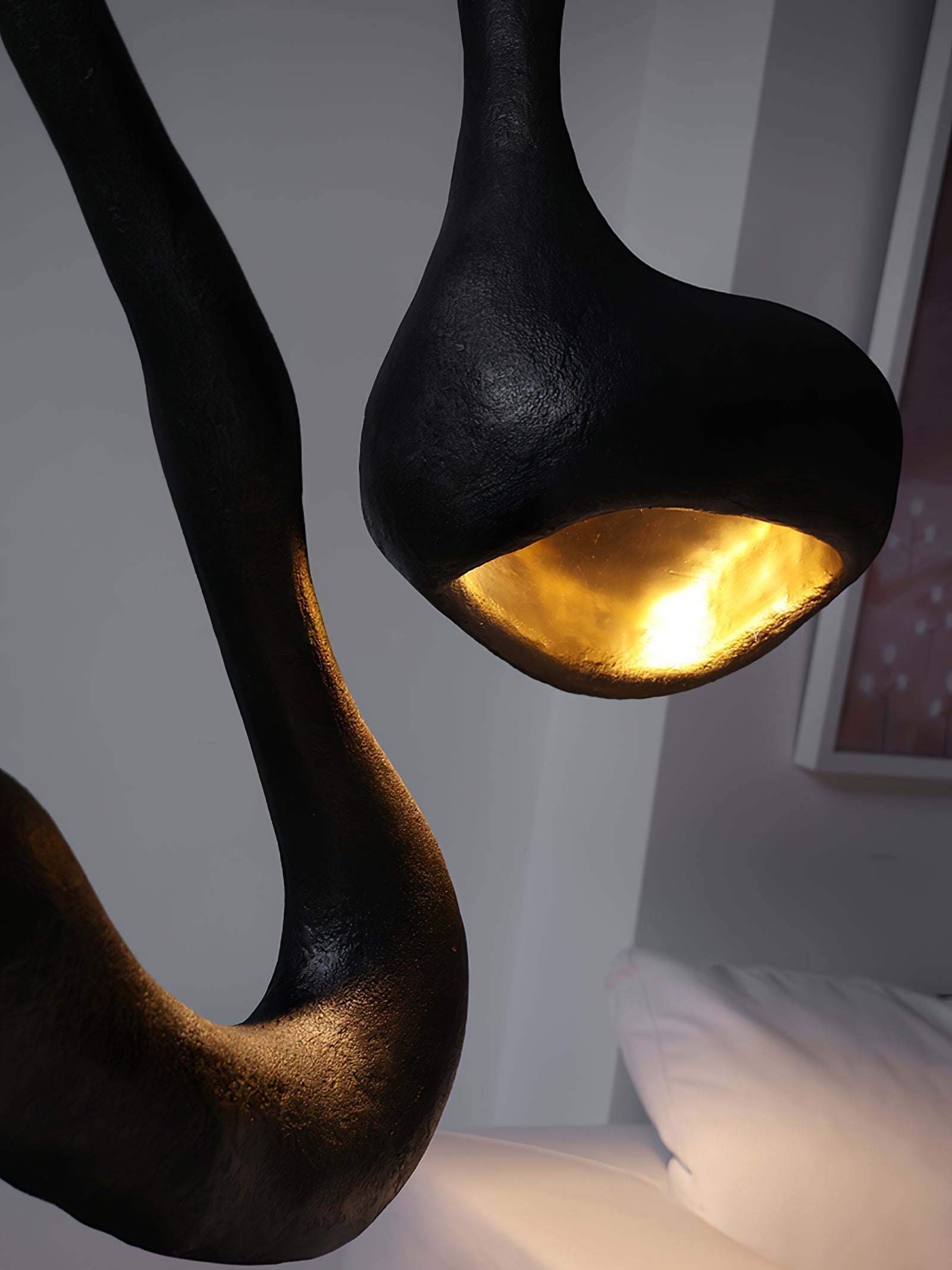 Olcarus Organic Ceramic Floor Lamp
