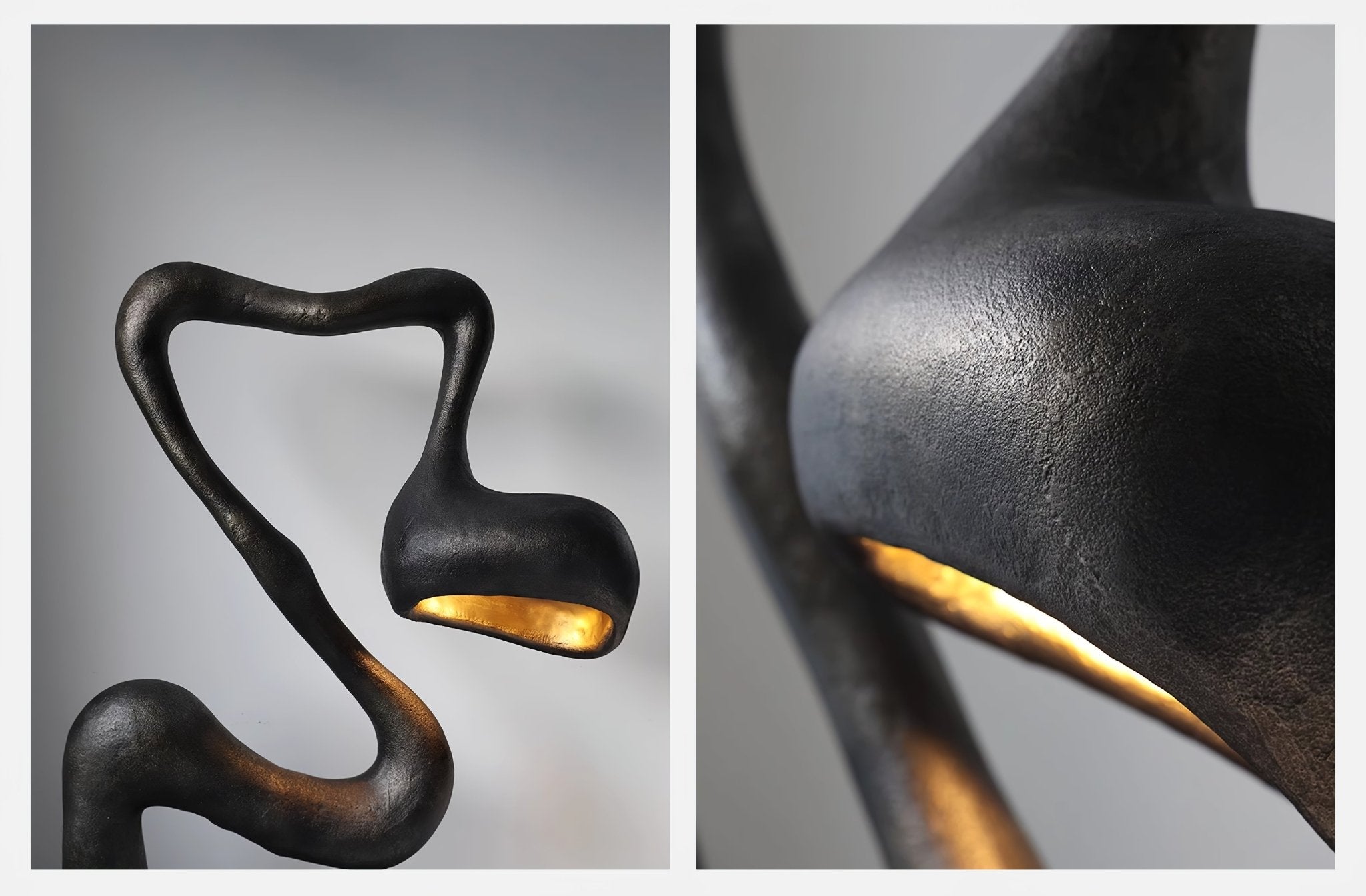Olcarus Organic Ceramic Floor Lamp