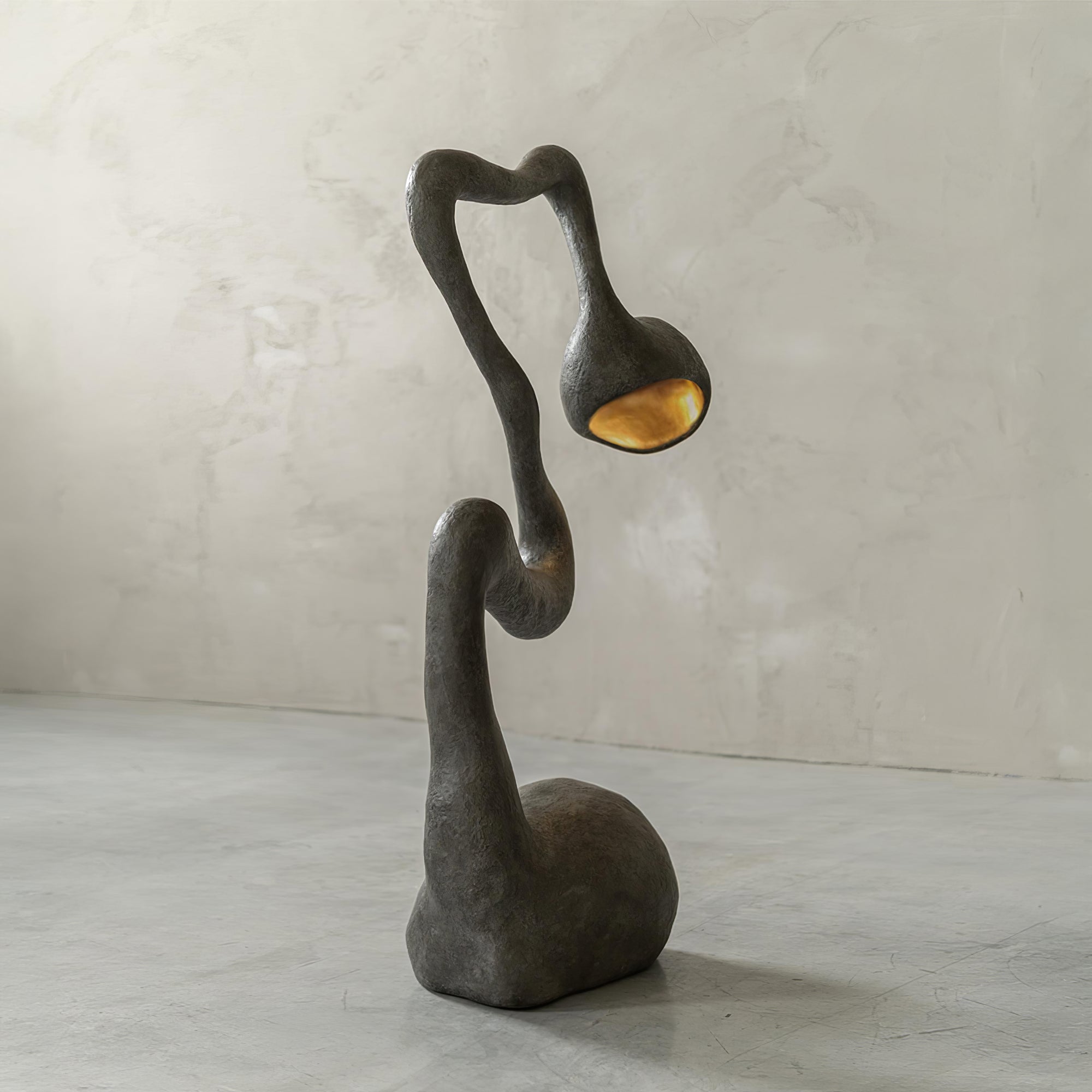 Olcarus Organic Ceramic Floor Lamp