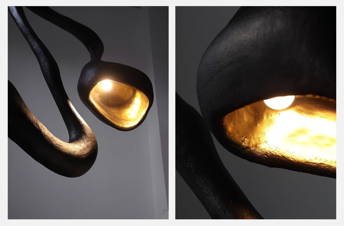 Olcarus Organic Ceramic Floor Lamp