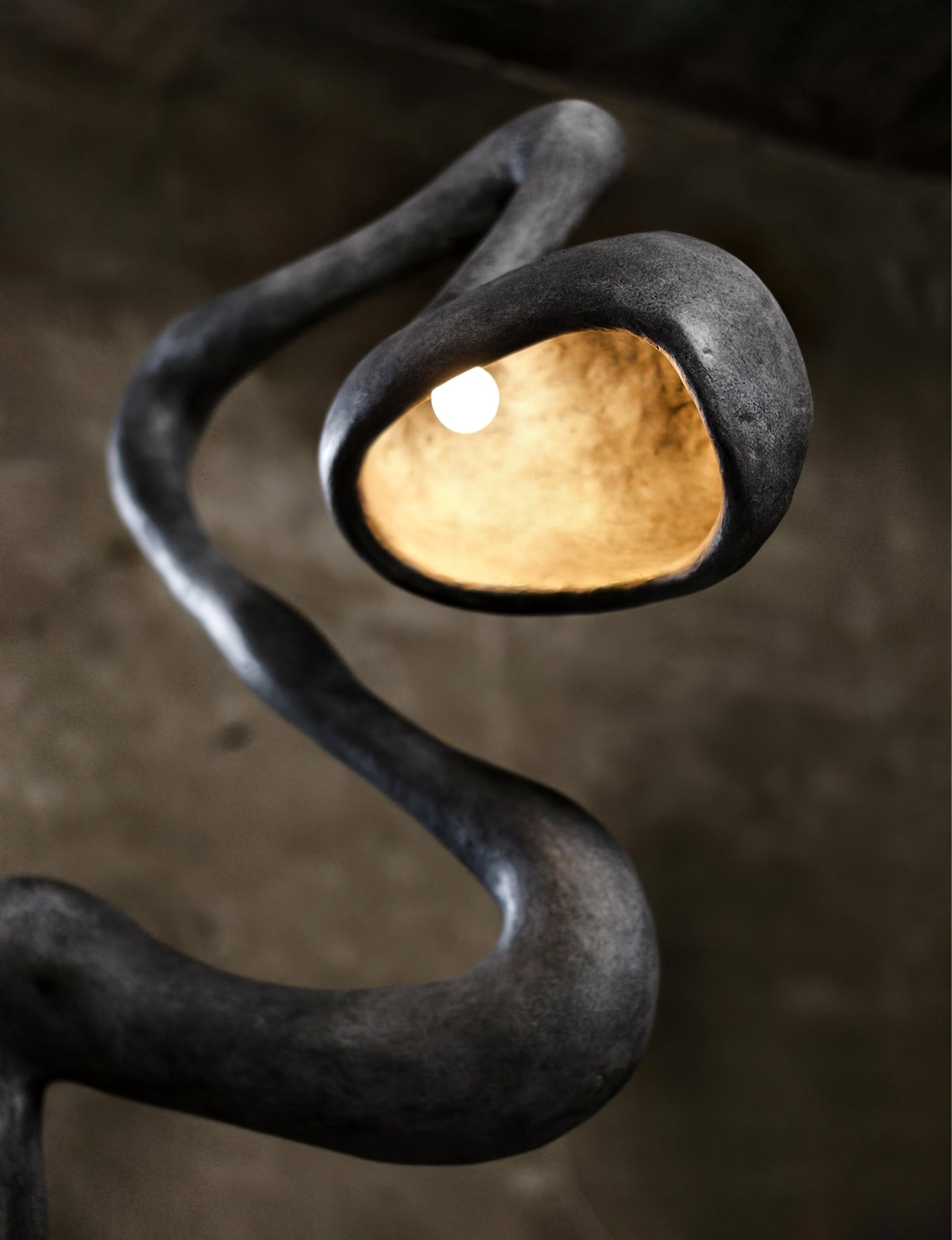 Olcarus Organic Ceramic Floor Lamp
