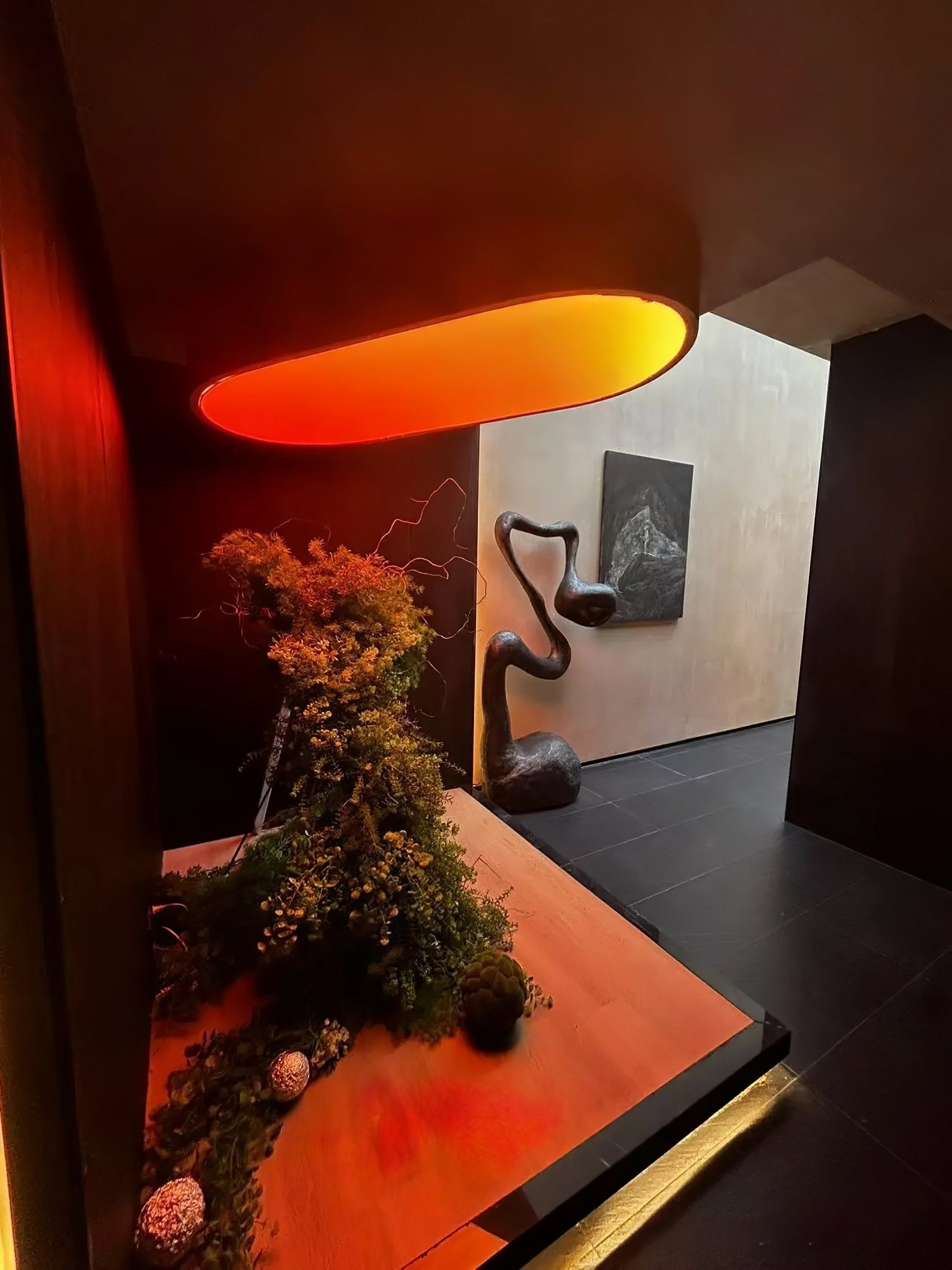 Olcarus Organic Ceramic Floor Lamp