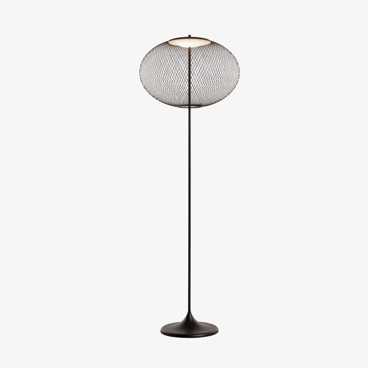 Ilsolyre Industrial Mesh Floor Lamp