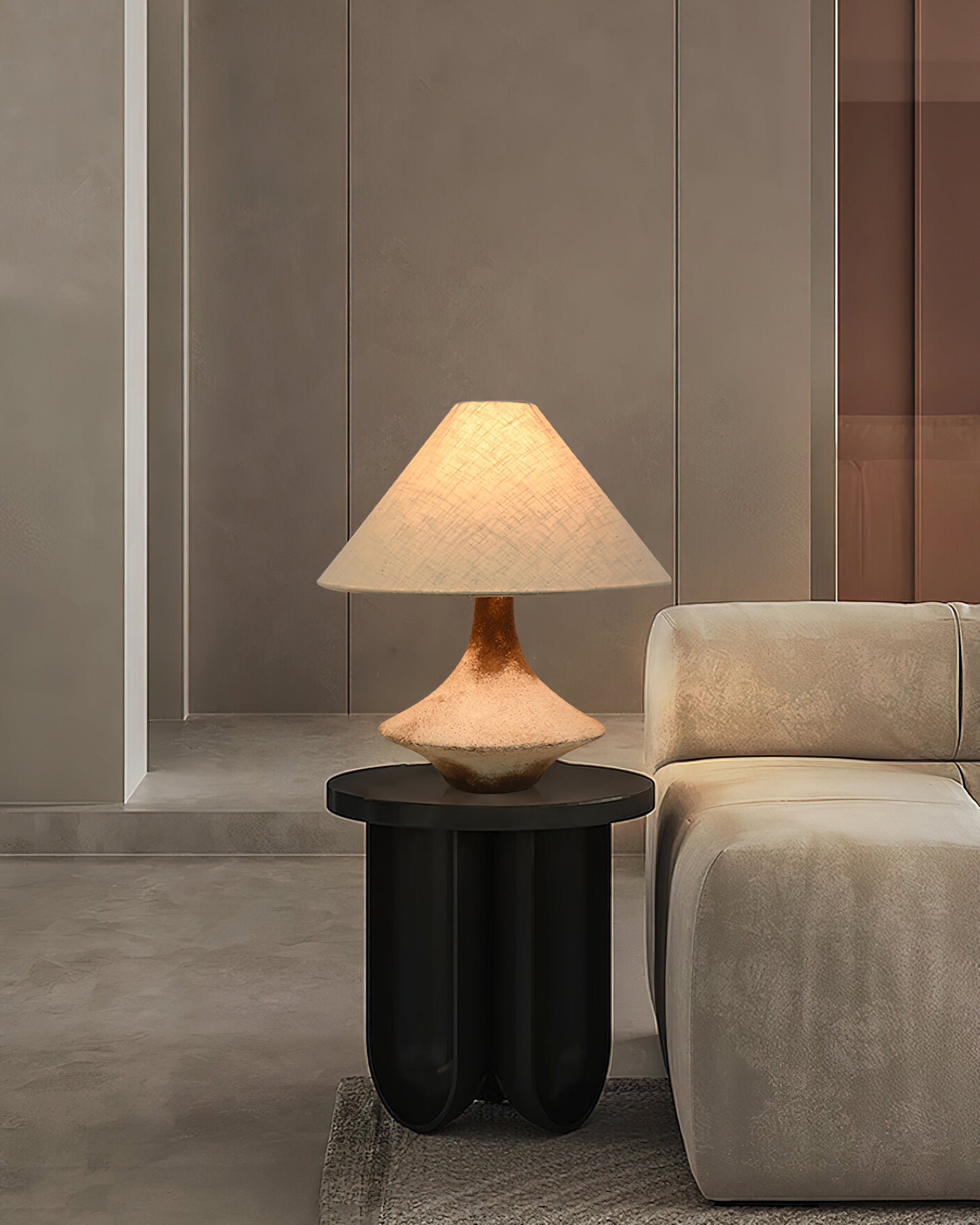 Navoer Fabric Artistic Table Lamp