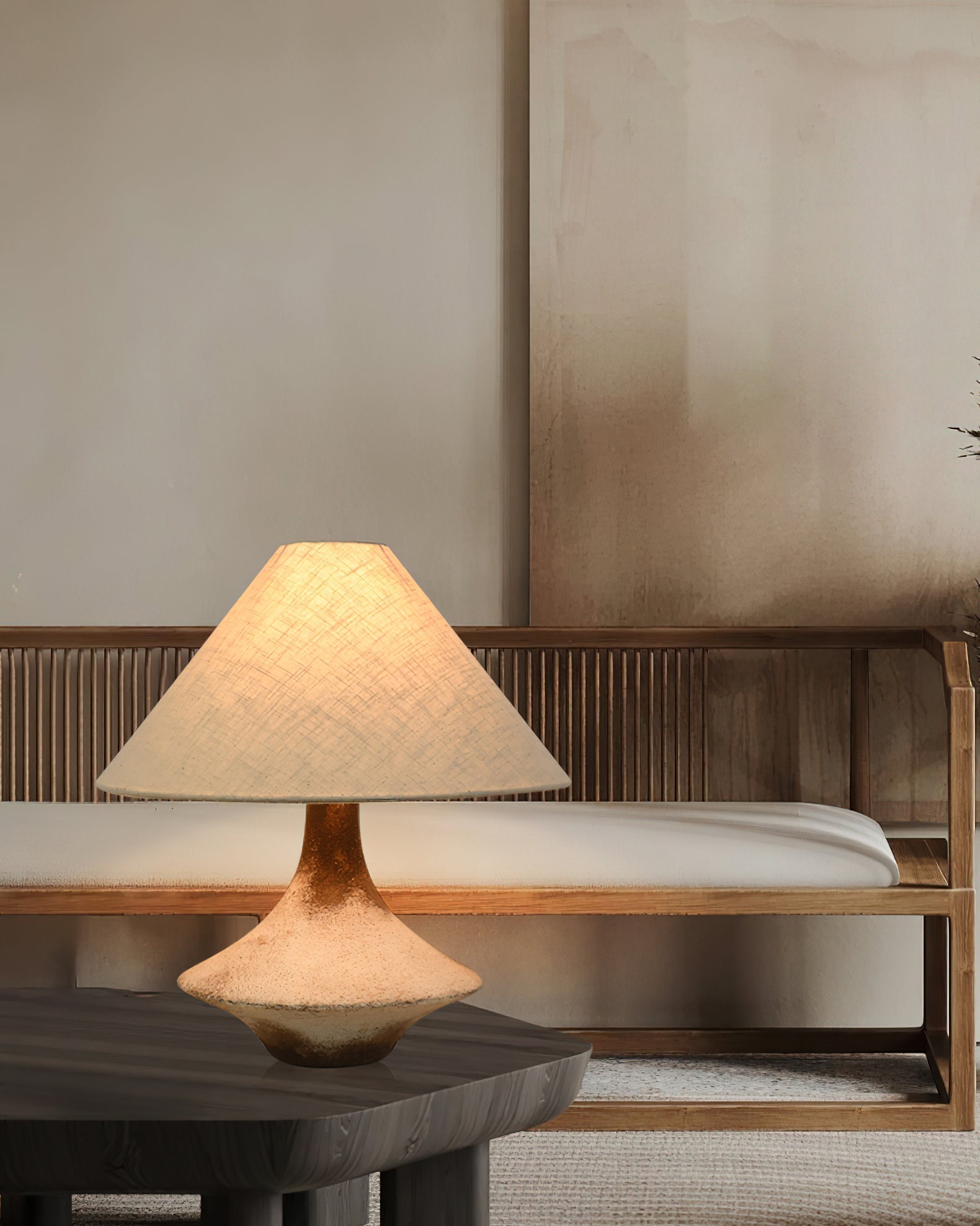 Navoer Fabric Artistic Table Lamp