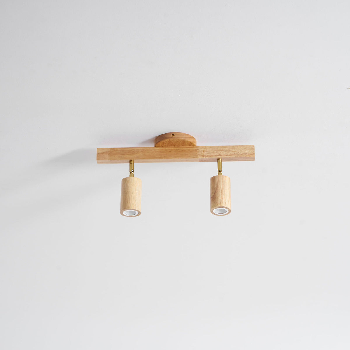 Valestone Wood Beam Spotlight Flush Mount Ceiling Light