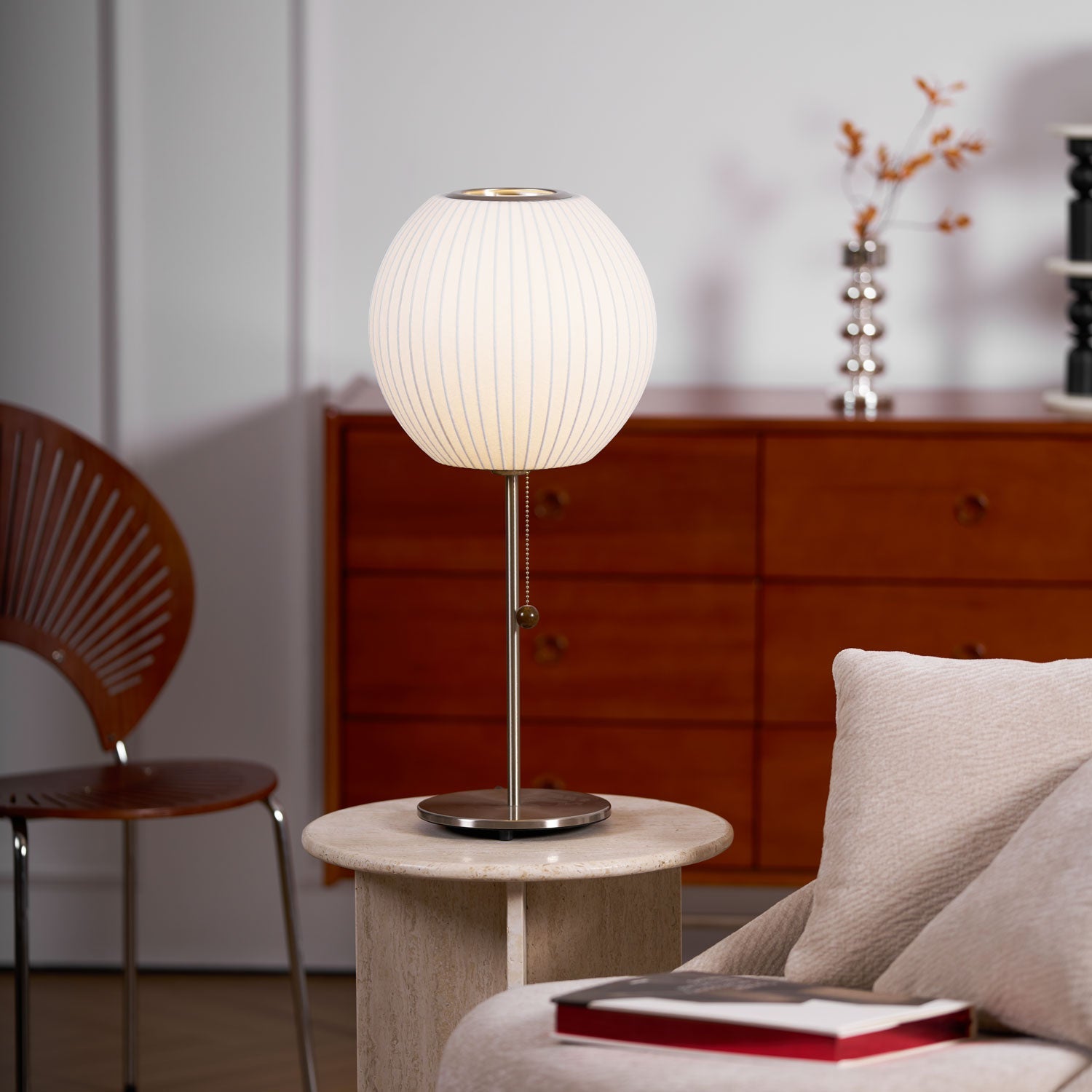 Solisive Steel Artistic Table Lamp